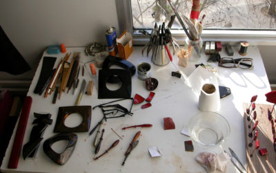 Dans l’atelier de laque de Salomé Lippuner