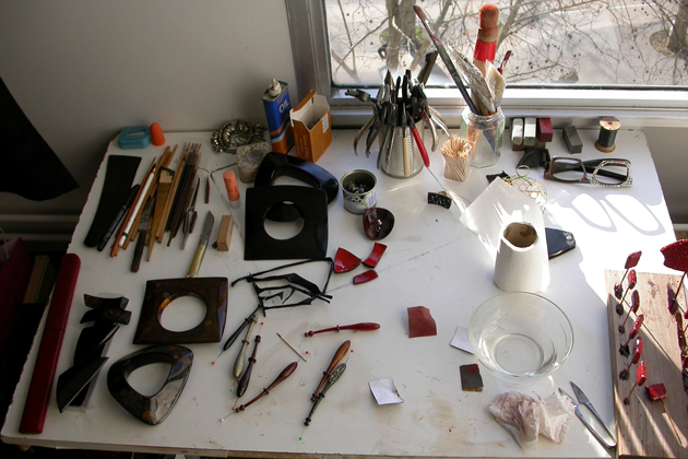 Dans l’atelier de laque de Salomé Lippuner