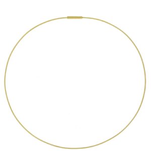 Necklace Niessing Yellow Gold 1mm, 40 to 44cm