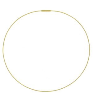 Collier Niessing Or Jaune 1mm, 40 à 44cm