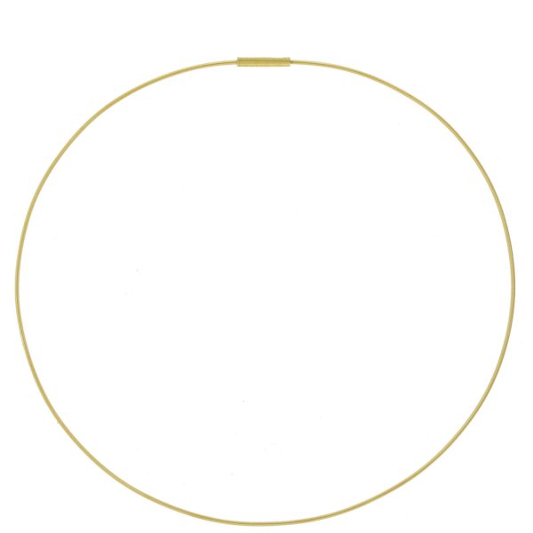 Collier Niessing Or Jaune 1mm, 40 à 44cm