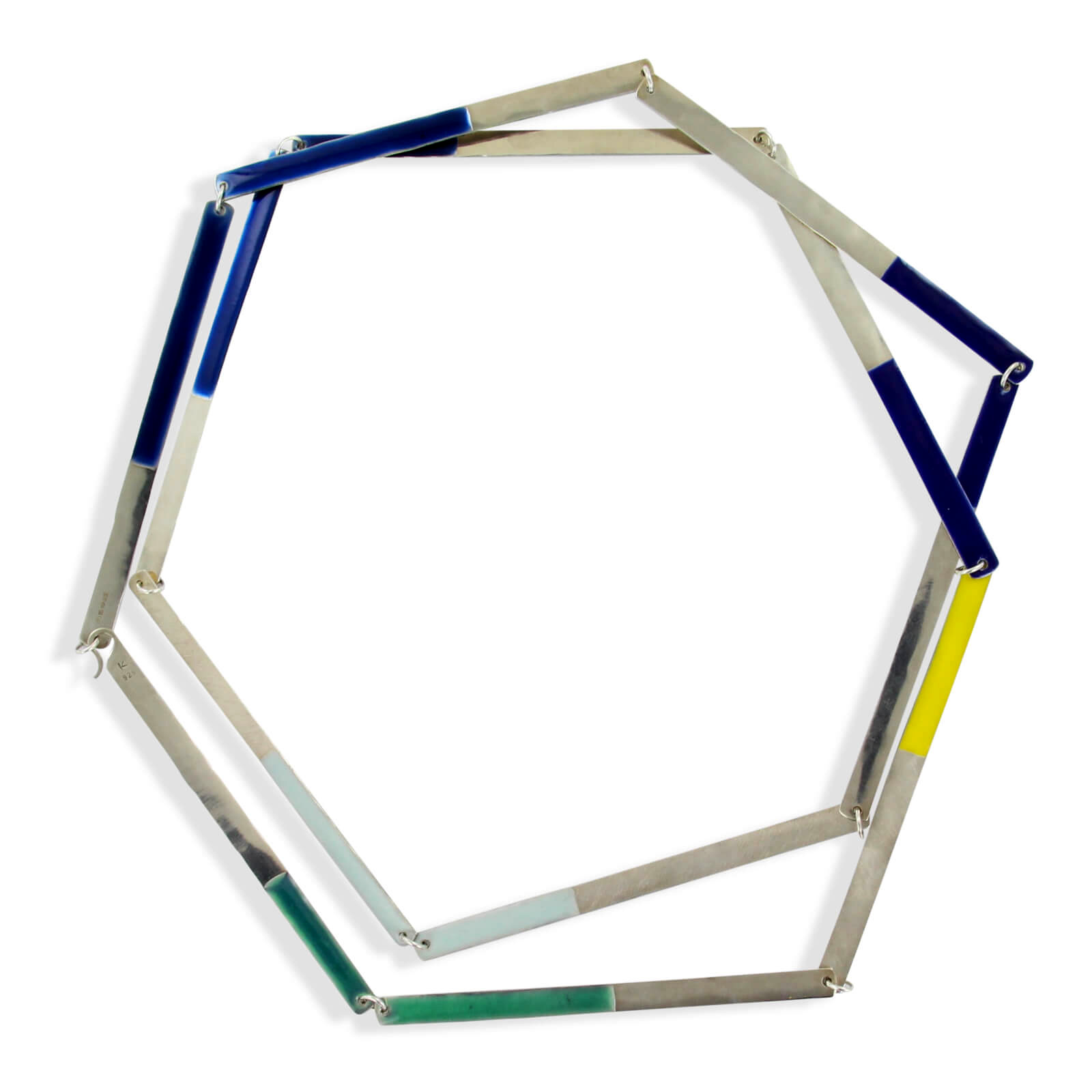 KT-Collier-stripe-double-argent-bleu-vert-jaune-1600