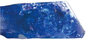 cristal brut de tanzanite