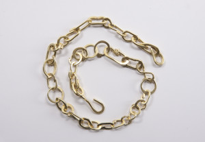 Collier sauvage, or jaune, Jean Grisoni